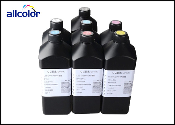 자석 CMYK UV 인쇄기 잉크, Epson DX5 DX7 인쇄 머리 UV 치료할 수 있는 잉크